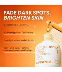 Innisfree Green Tea Enzyme Vitamin C Brightening Serum 30ml INNISFREE