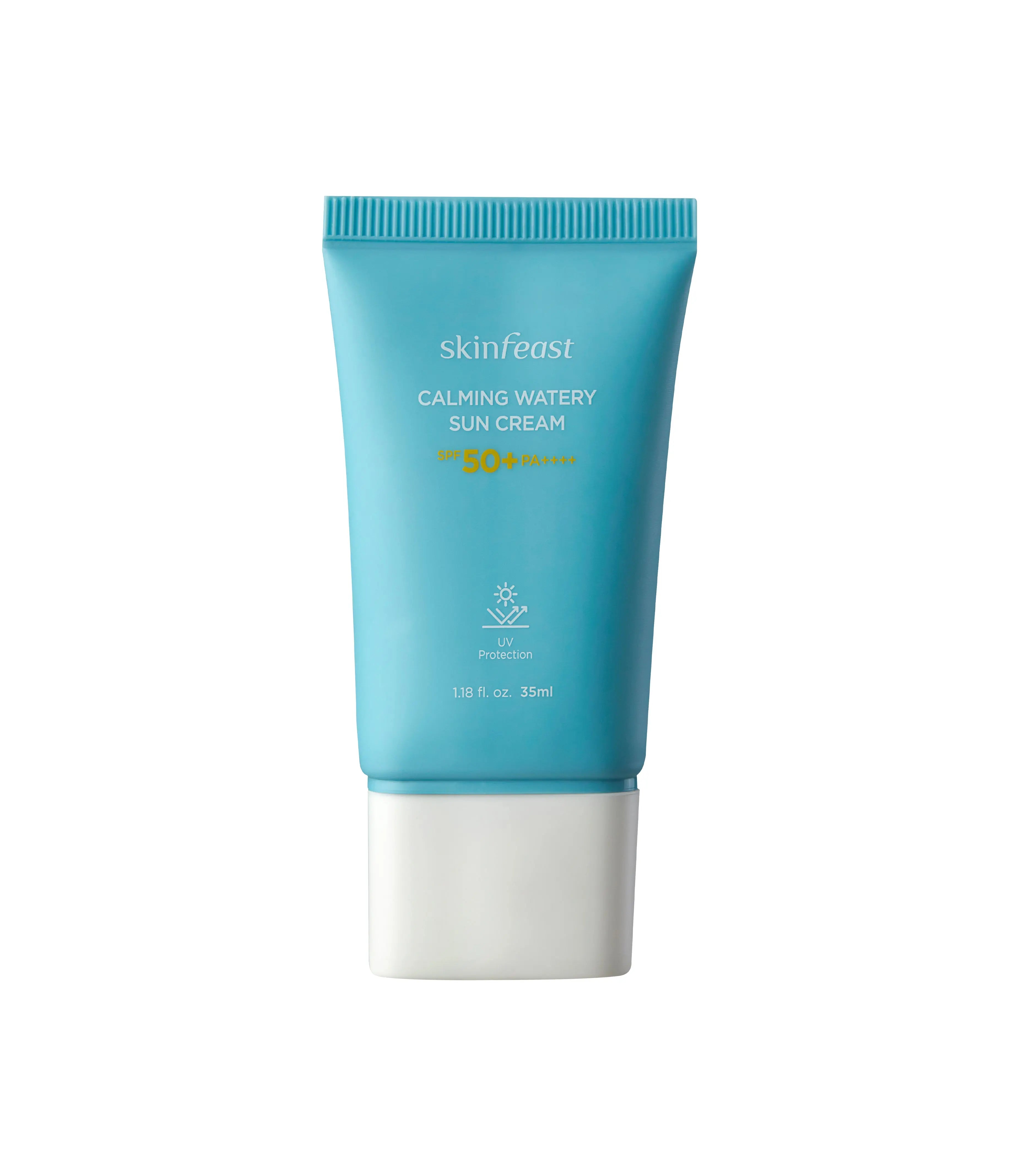 Calming Watery Sunscreen for sensitive skin(Vegan) SKINFEAST