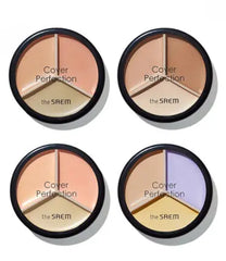The SAEM Cover Perfection Triple Pot Concealer The Saem