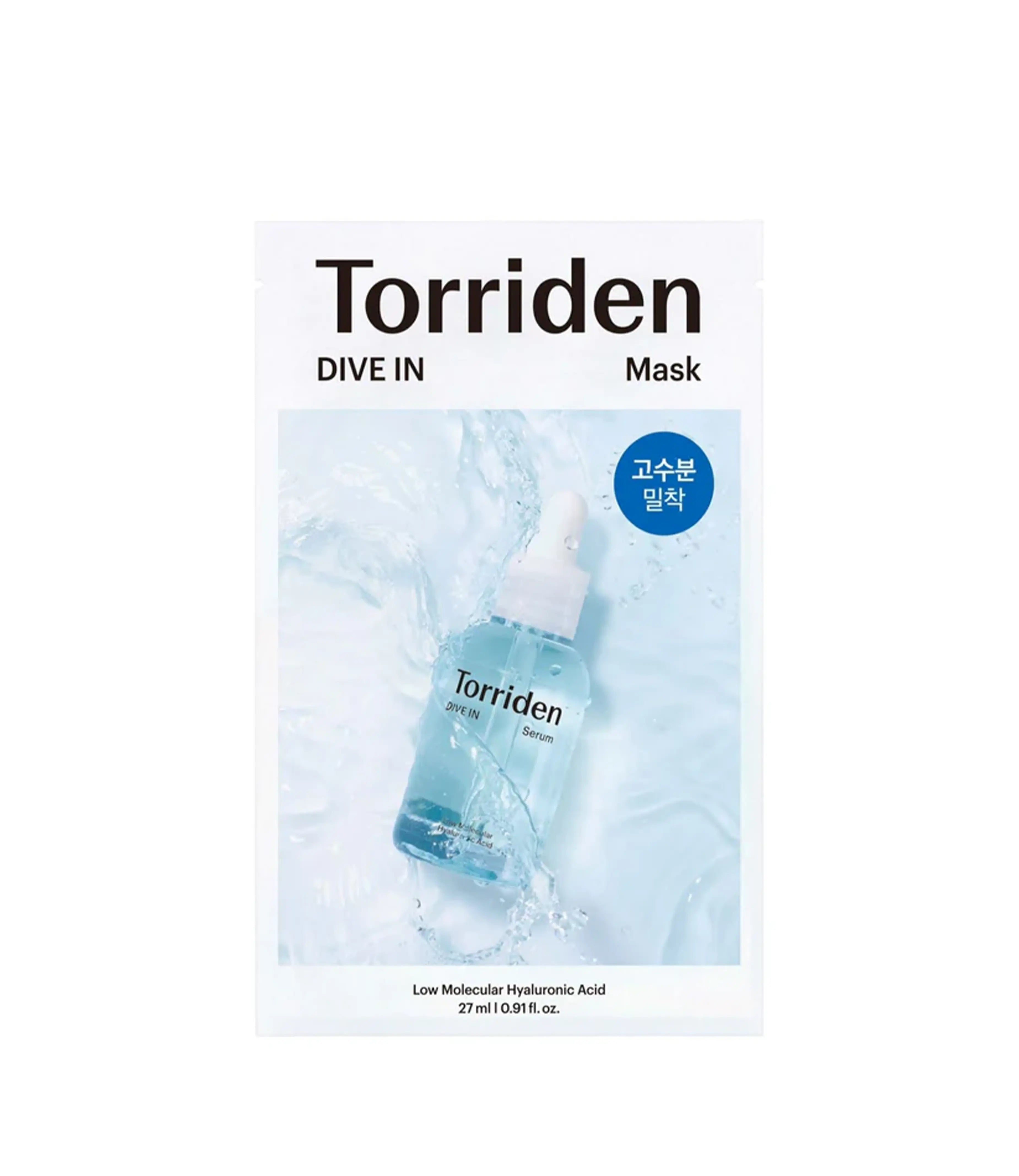 Torriden Dive In Hyaluronic Acid Mask 1ea TORRIDEN