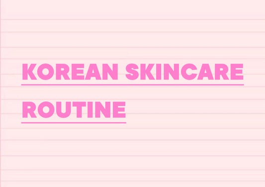 Korean skincare routine & recommendation