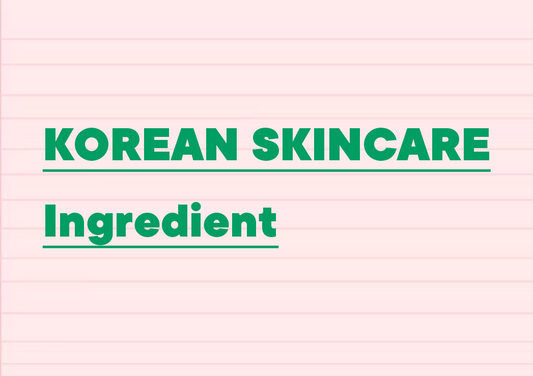 Korean skincare ingredient feature