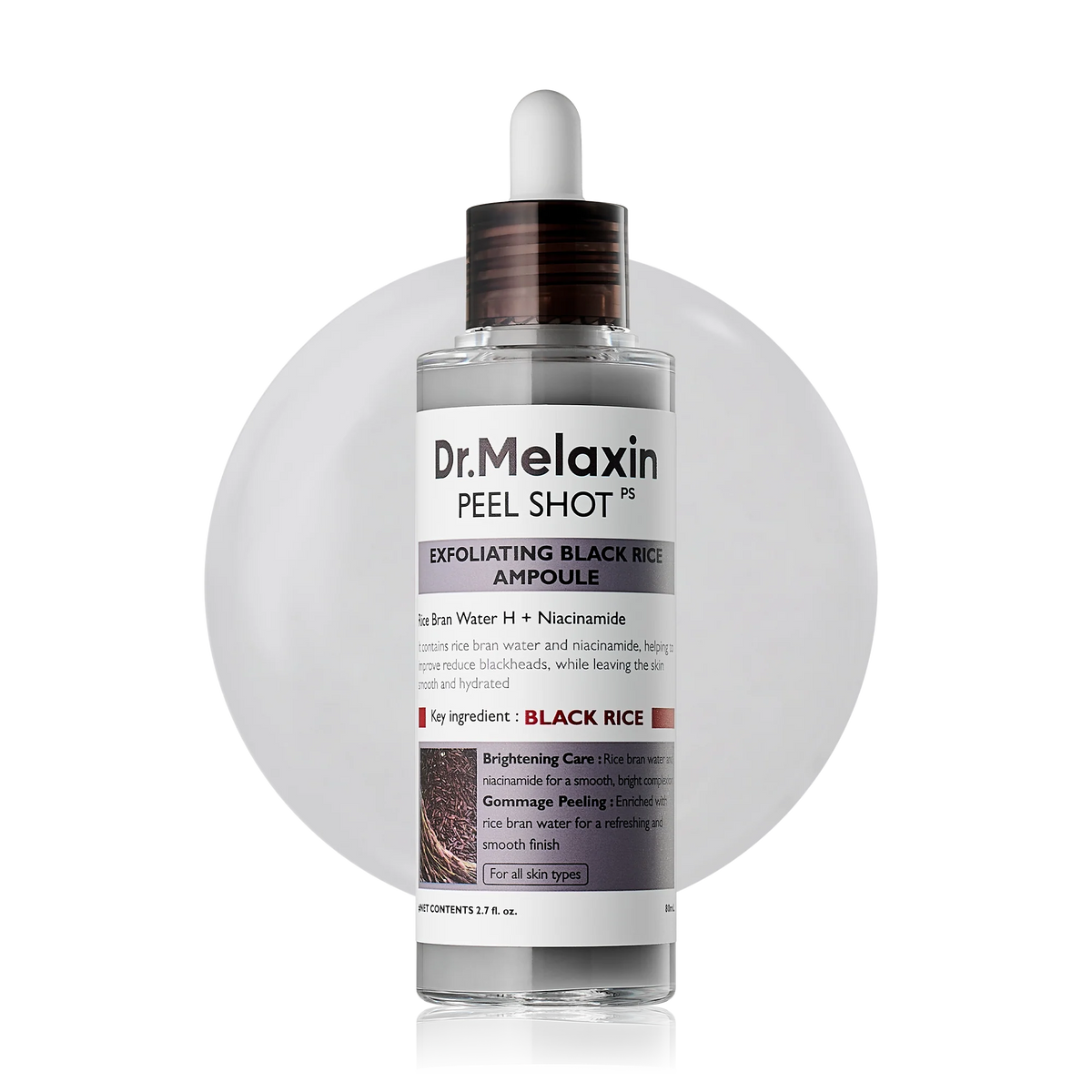 Dr.Melaxin Peel Shot Glow Black Rice Ampoule Dr.Melaxin