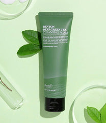 Benton Deep Green Tea Cleansing Foam 120g