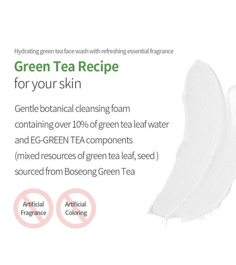 Benton Deep Green Tea Cleansing Foam 120g