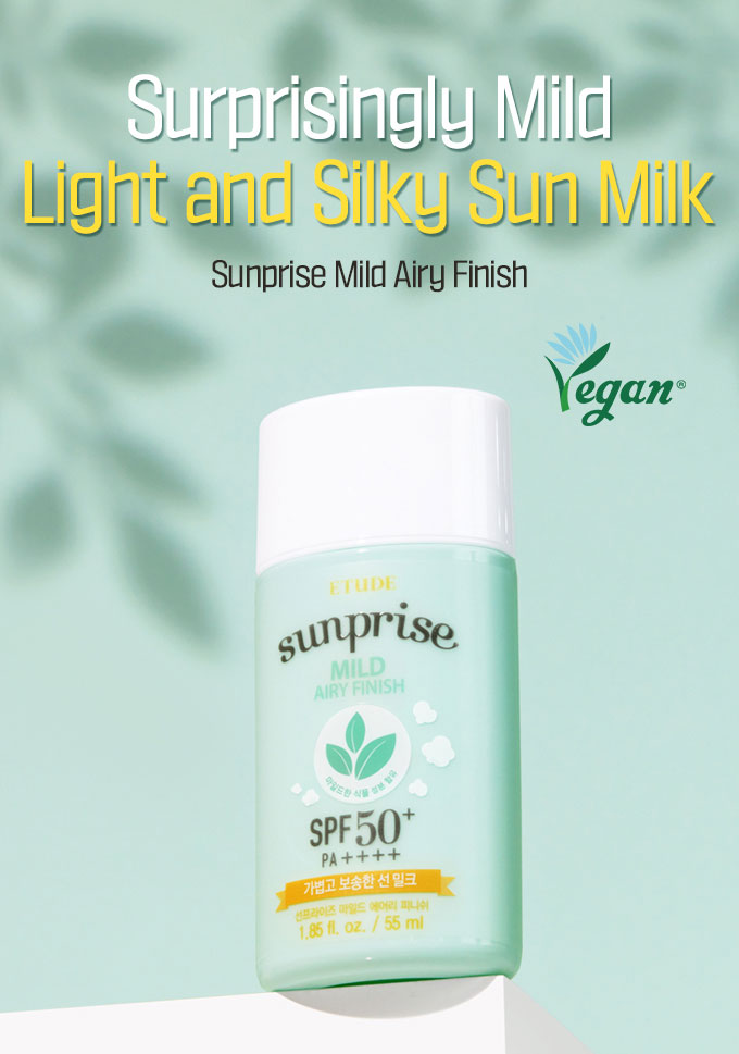 ETUDE Sunprise Mild Airy Finish SPF50+ PA++++ 55ml