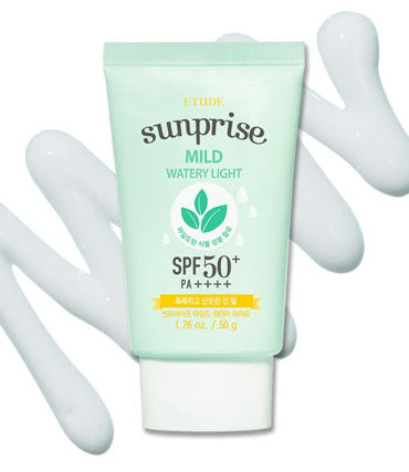 ETUDE Sunprise Mild Watery Light SPF50+/PA+++ 1.7 fl. Oz (50ml)