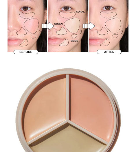 The SAEM Cover Perfection Triple Pot Concealer