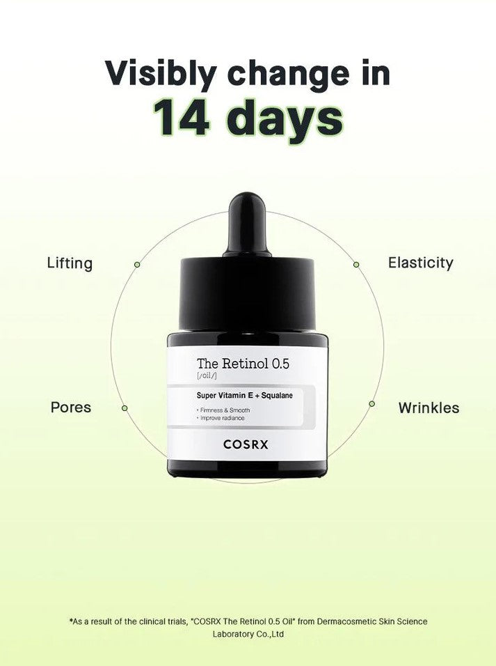 COSRX The Retinol 0.5 Oil 20ml