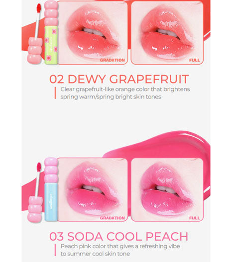 Colorgram Fruity Glass Tint Collection